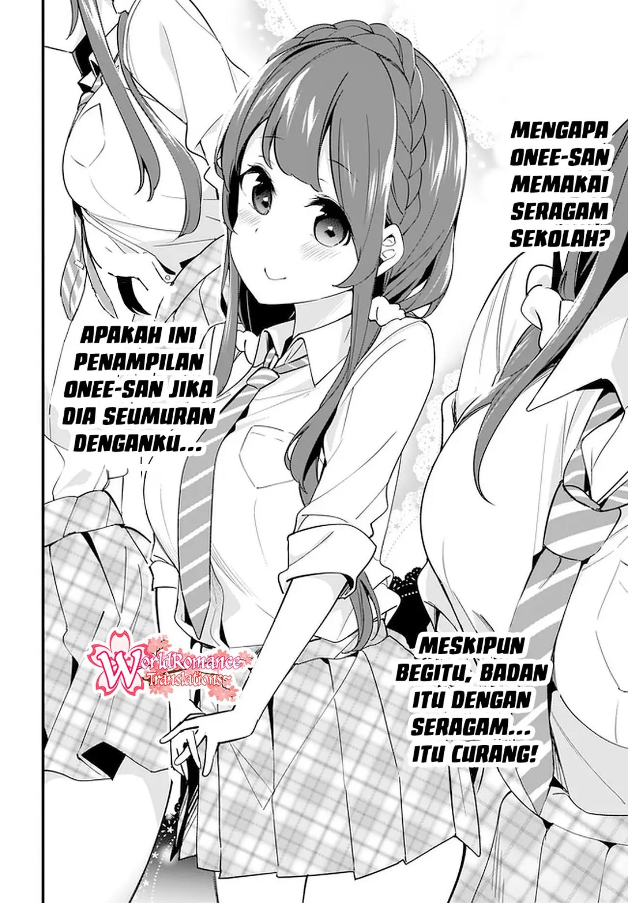 Hayasegawa-kun to Megami na Onee-san Chapter 05 Bahasa Indonesia