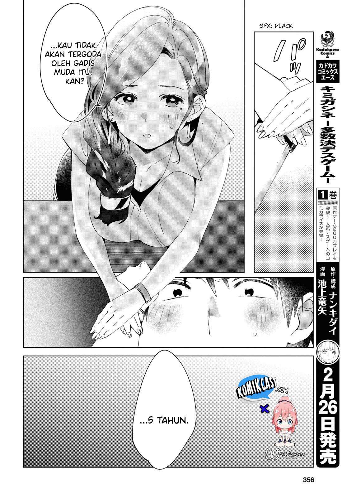 Hige o Soru. Soshite Joshikousei o Hirou. Chapter 14 Bahasa Indonesia