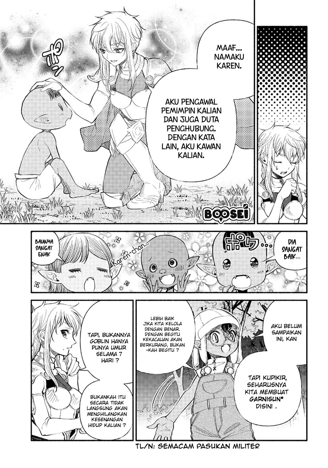 Tensei Goblin da kedo Shitsumon aru? Chapter 05 Bahasa Indonesia