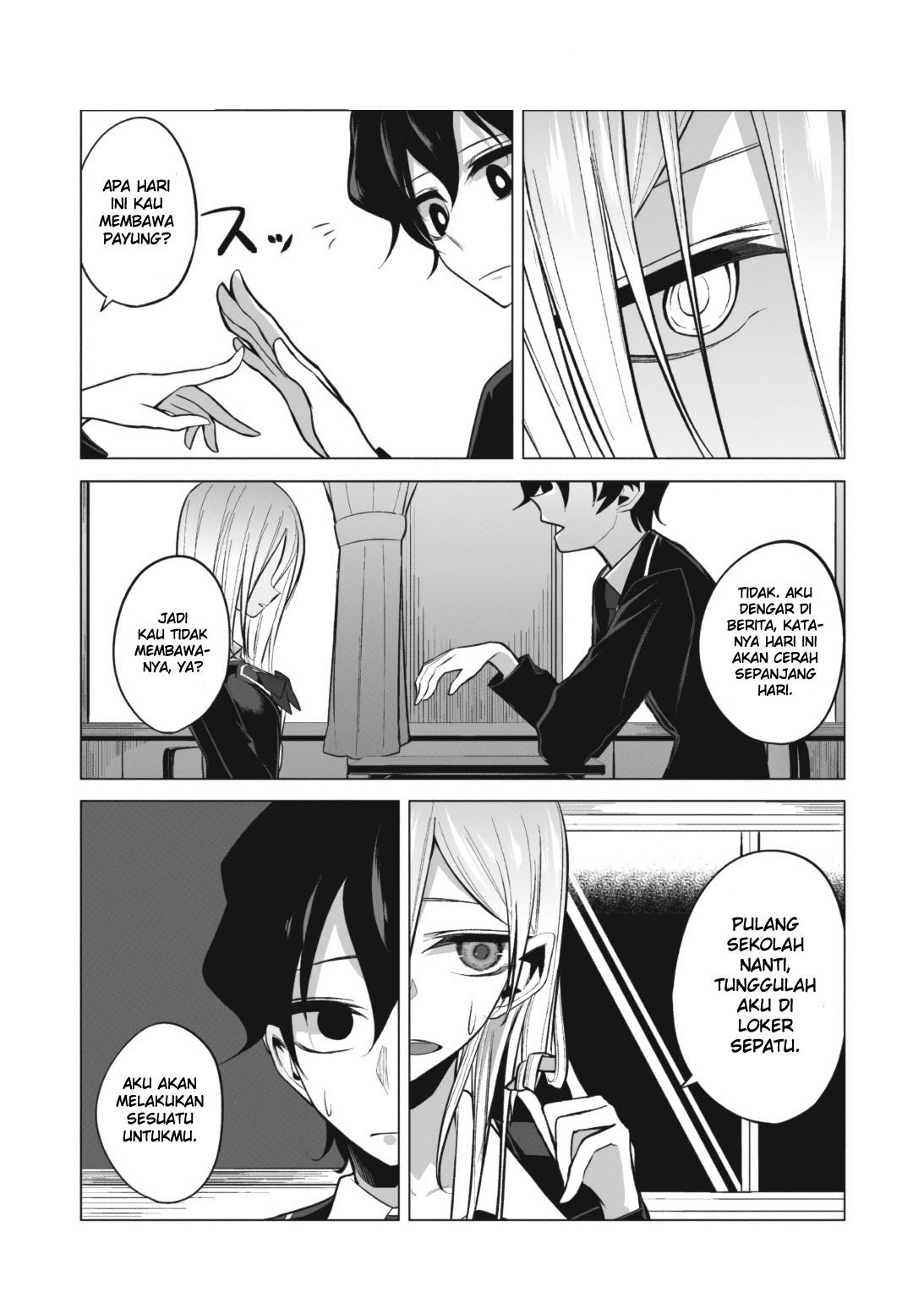 Mizuki-senpai no Koi Uranai Chapter 03 Bahasa Indonesia