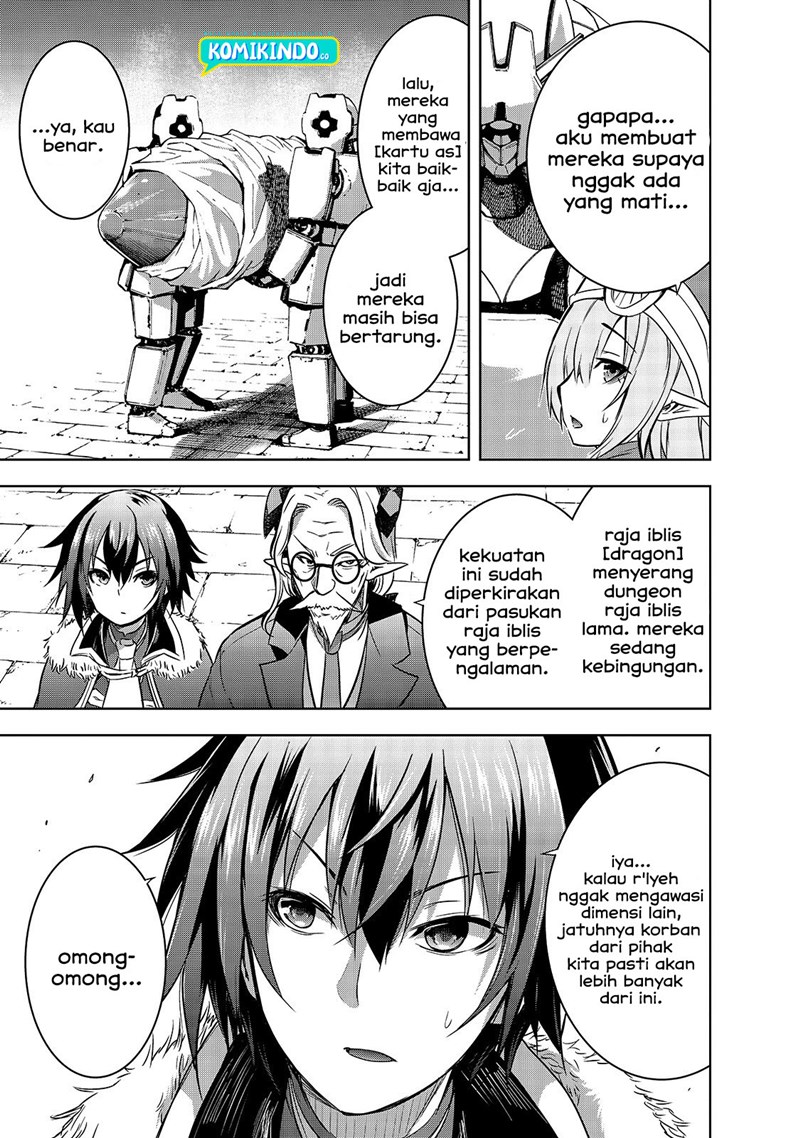 Maou-sama no Machizukuri! ~Saikyou no Danjon wa Kindai Toshi~ Chapter 38 Bahasa Indonesia