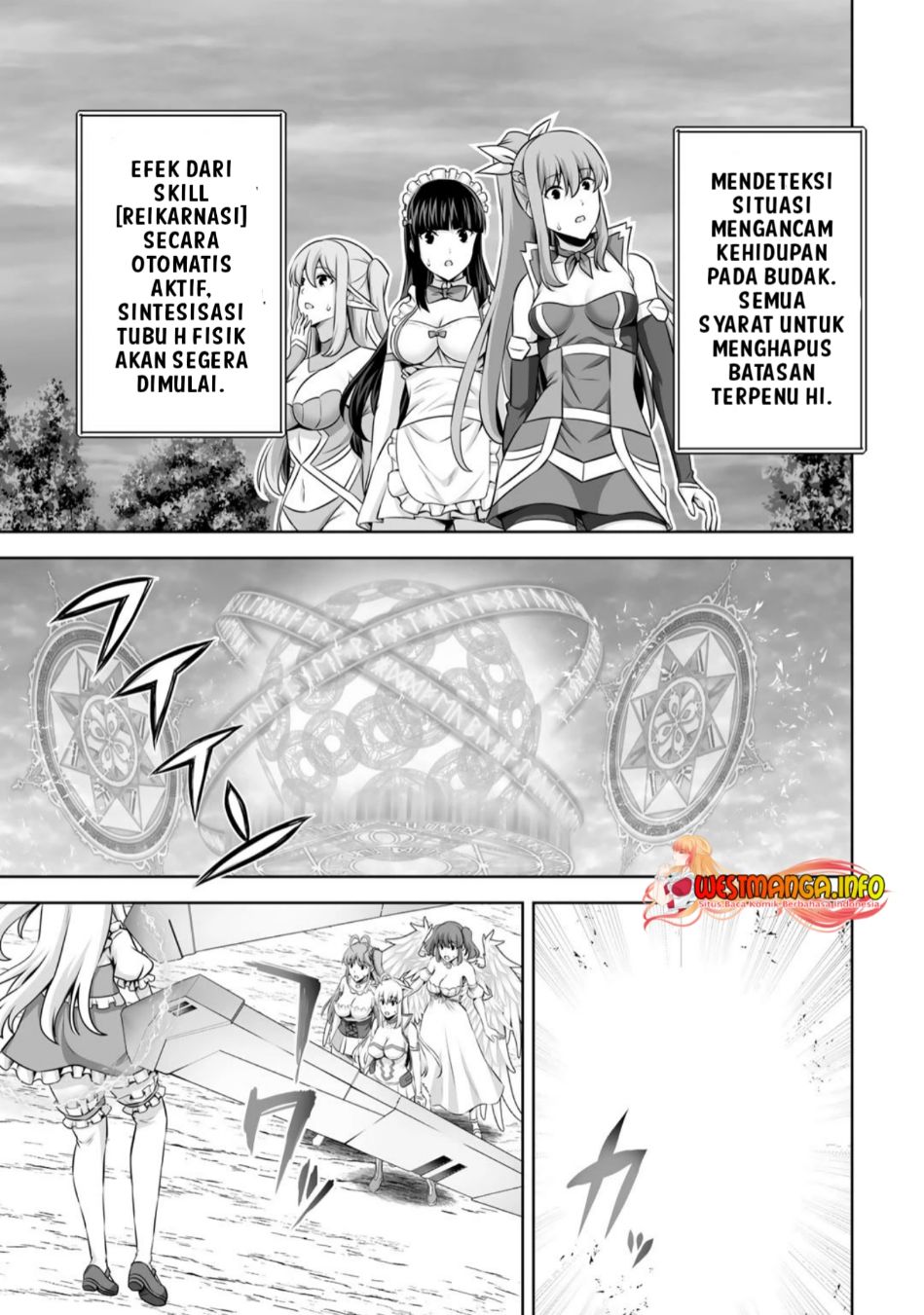 Kami no Techigai de Shindara Zumi de Isekai ni Hourikomare Mashita Chapter 28 Bahasa Indonesia