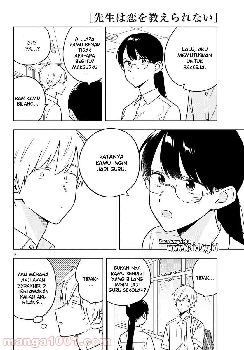 Sensei wa Koi o Oshie Rarenai Chapter 42 Bahasa Indonesia