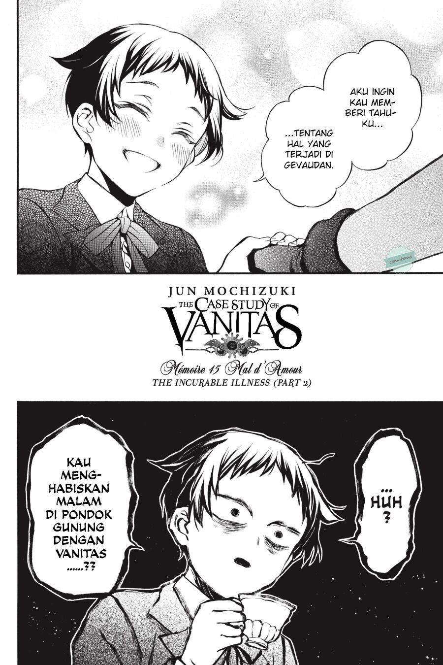 Vanitas no Carte Chapter 45 Bahasa Indonesia