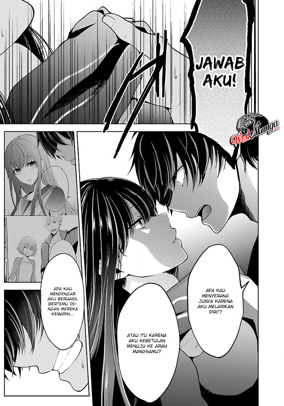 Namae no nai Kaibutsu: Kumo to Shoujo to Ryouki Satsujin Chapter 13 Bahasa Indonesia