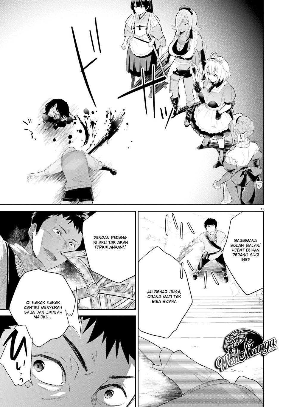 Shindou Yuusha to Maid Onee-san Chapter 02 Bahasa Indonesia