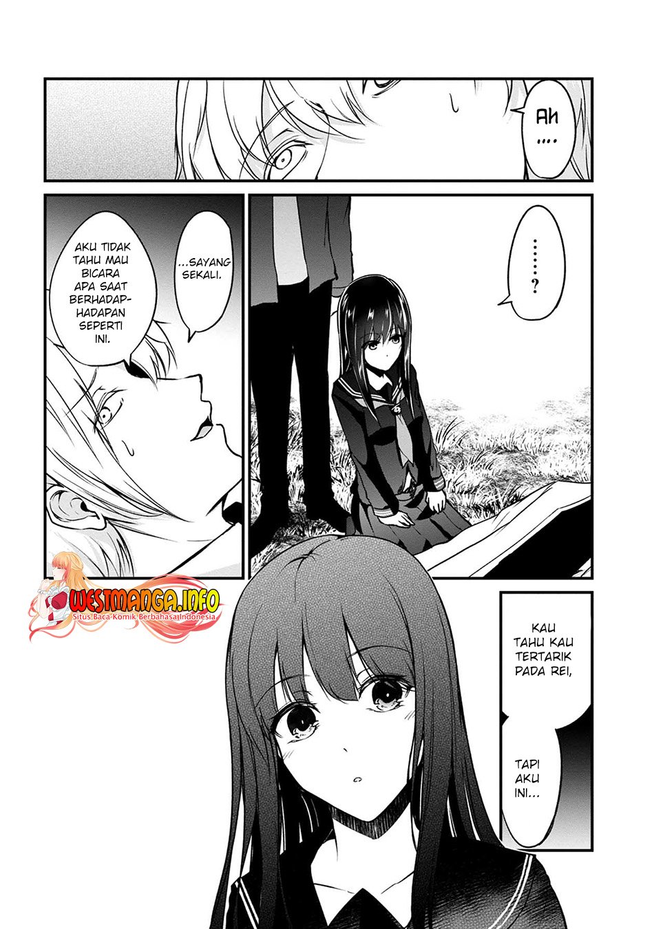 Namae no nai Kaibutsu: Kumo to Shoujo to Ryouki Satsujin Chapter 49 Bahasa Indonesia