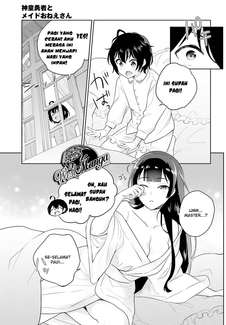 Shindou Yuusha to Maid Onee-san Chapter 07 Bahasa Indonesia