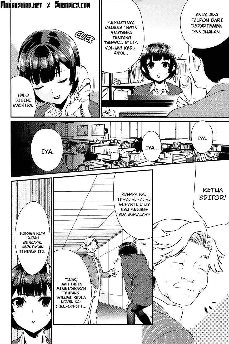 Saenai Heroine no Sodatekata: Koisuru Metronome Chapter 09 Bahasa Indonesia