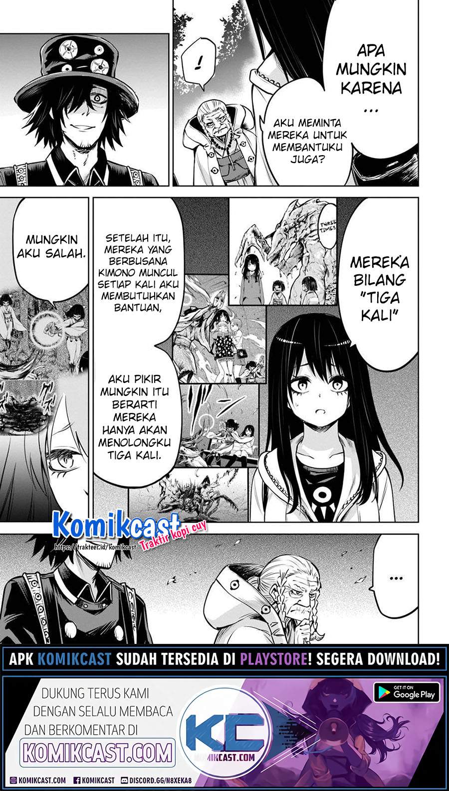 The Girl Who See It (Mieruko-chan) Chapter 34 Bahasa Indonesia