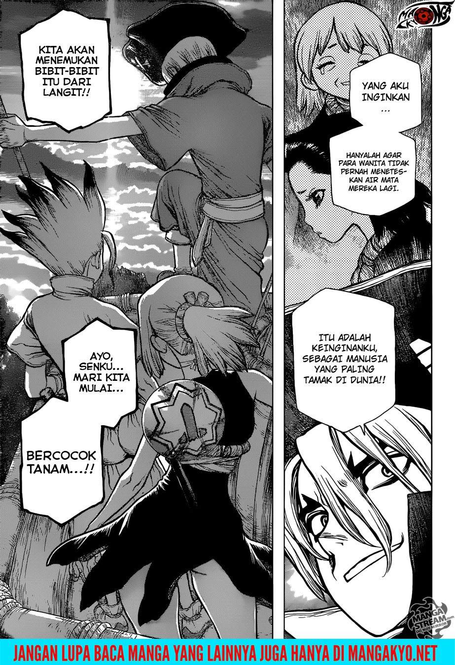 Dr. Stone Chapter 90 Bahasa Indonesia