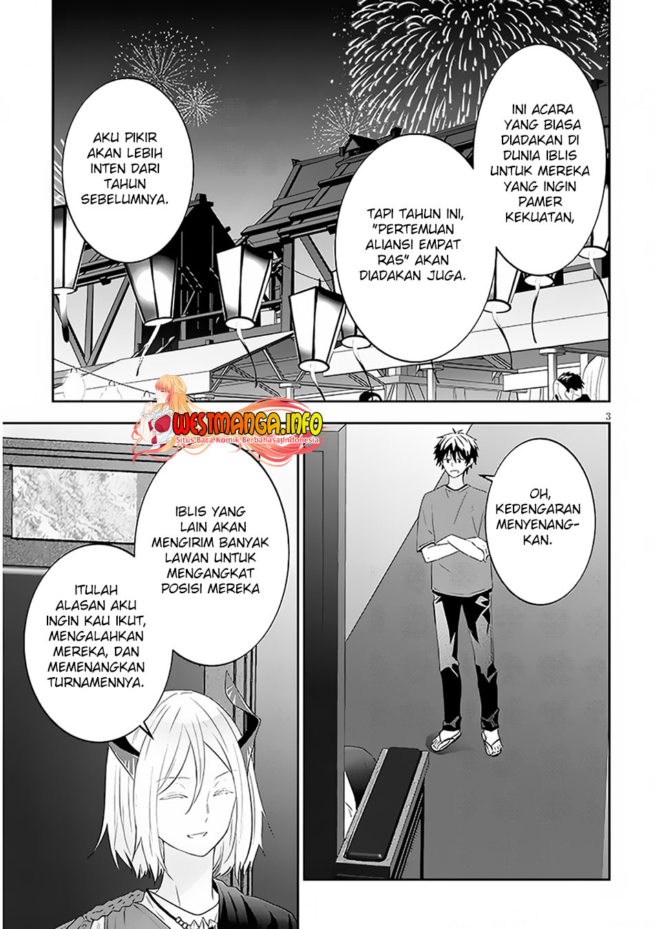 Maou ni Natta node, Dungeon Tsukutte Jingai Musume to Honobono suru Chapter 57.1 Bahasa Indonesia