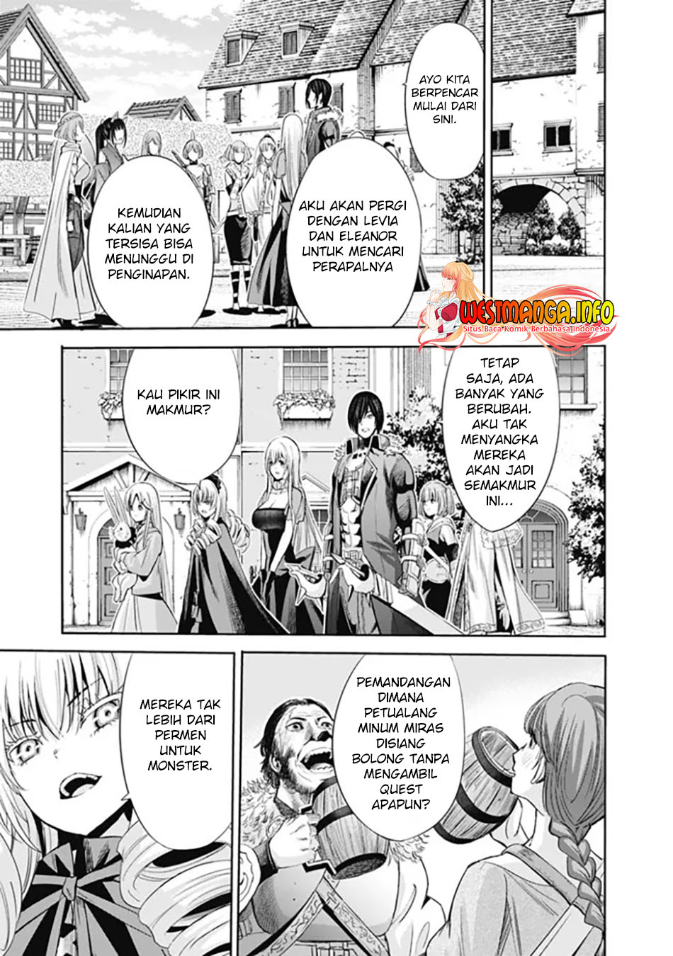 Uragirareta S Rank Boukensha no Ore wa, Aisuru Dorei no Kanojora to Tomoni Dorei dake no Harem Guild o Tsukuru Chapter 53 Bahasa Indonesia