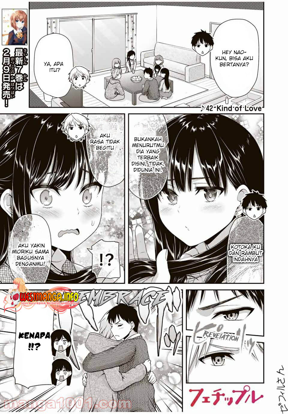 Fechippuru ~Our Innocent Love~ Chapter 115 Bahasa Indonesia