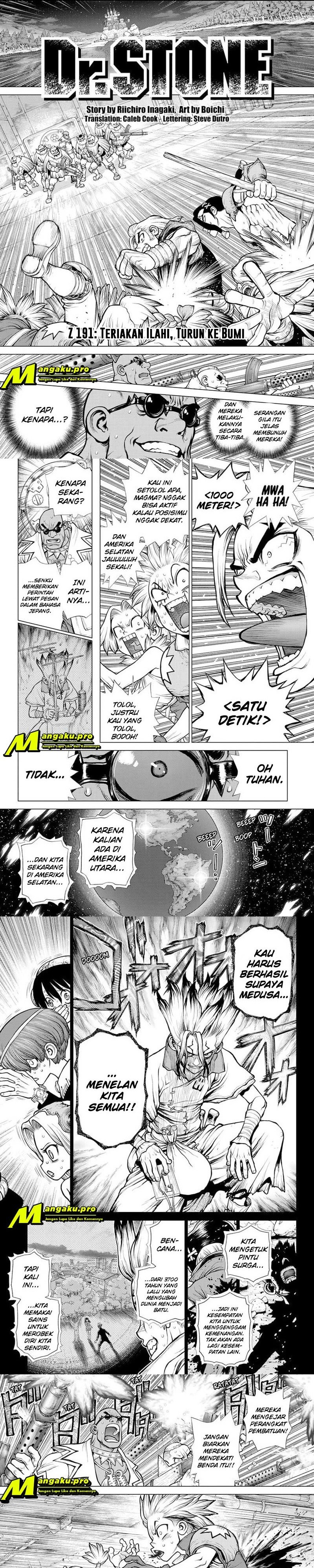 Dr. Stone Chapter 191 Bahasa Indonesia