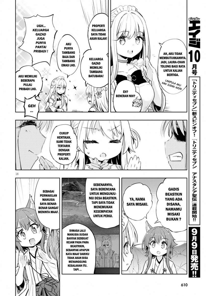 Kenshi o Mezashite Nyugaku Shitanoni Maho Tekisei 9999 Nandesukedo!? Chapter 21 Bahasa Indonesia