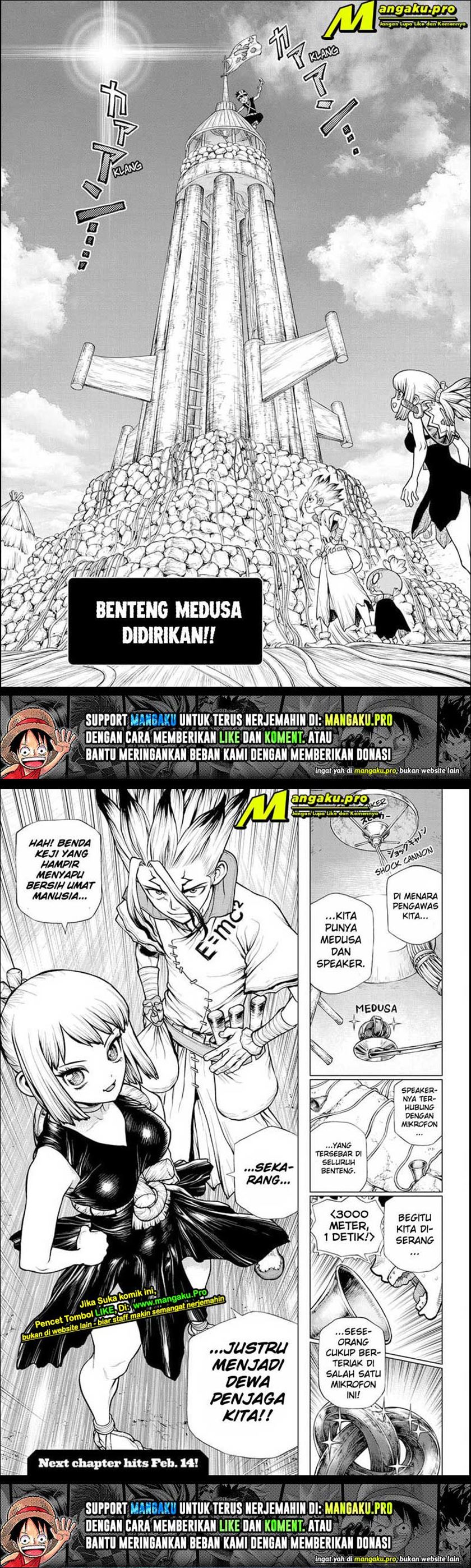 Dr. Stone Chapter 184 Bahasa Indonesia