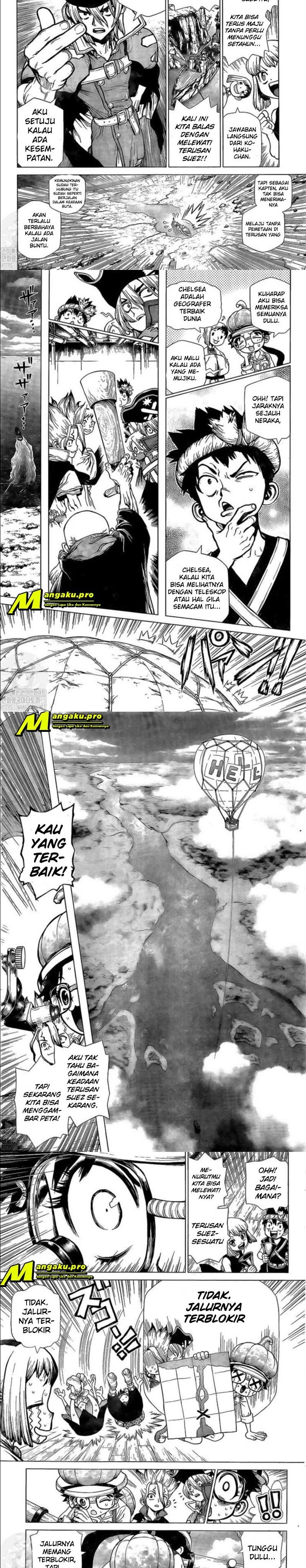 Dr. Stone Chapter 203 Bahasa Indonesia