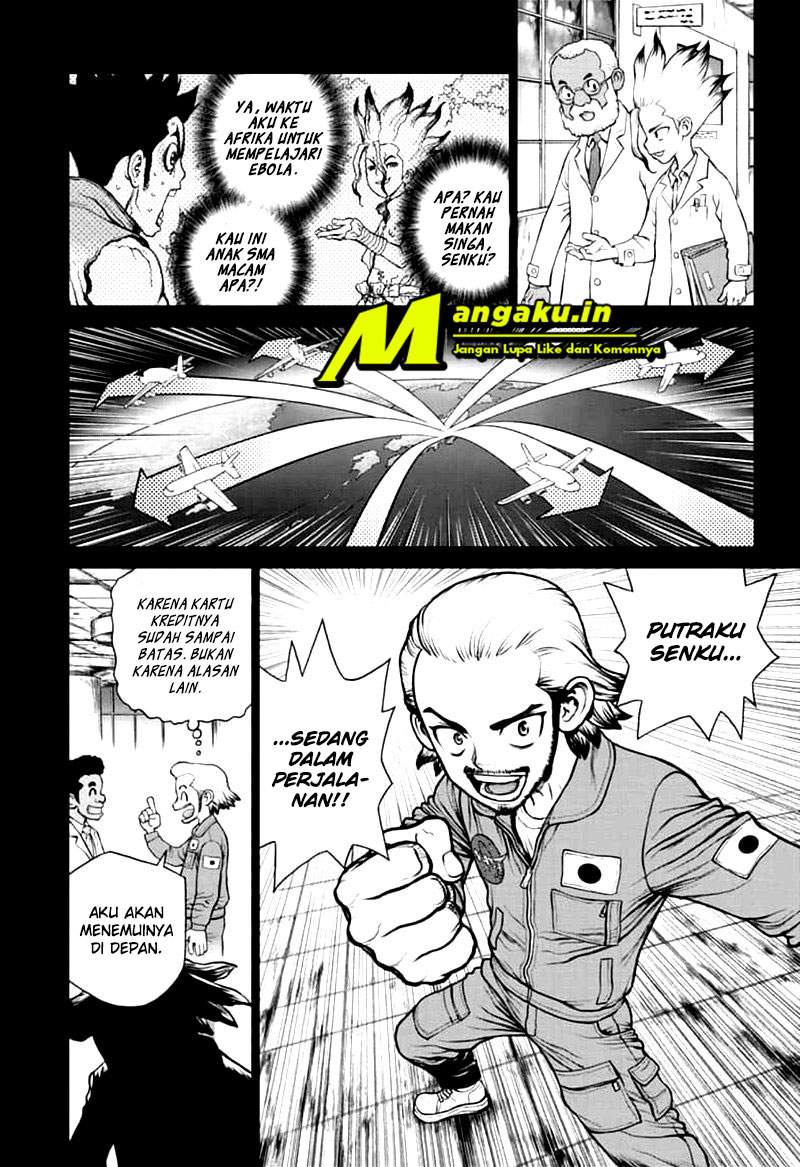 Dr. Stone Chapter 156 Bahasa Indonesia