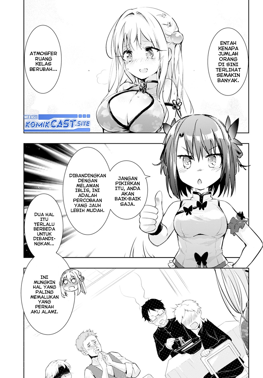 Kenshi o Mezashite Nyugaku Shitanoni Maho Tekisei 9999 Nandesukedo!? Chapter 57 Bahasa Indonesia