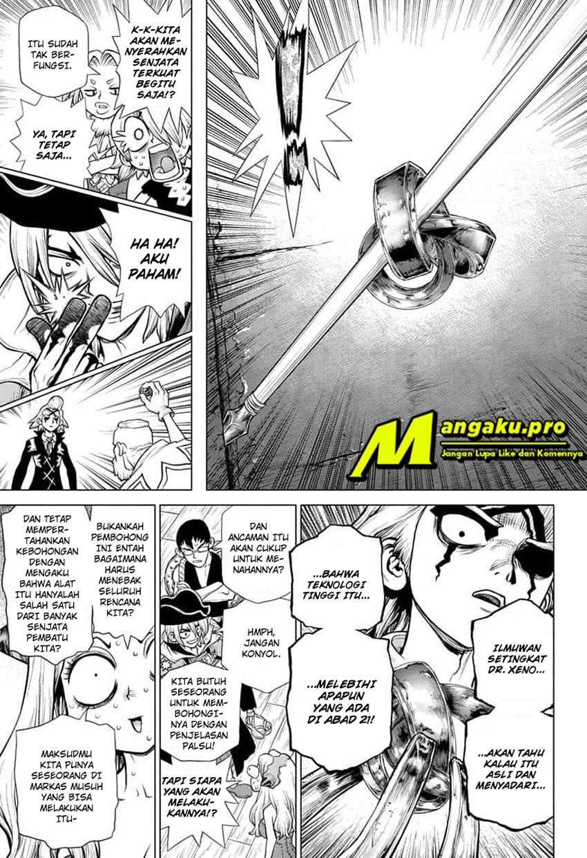 Dr. Stone Chapter 161 Bahasa Indonesia