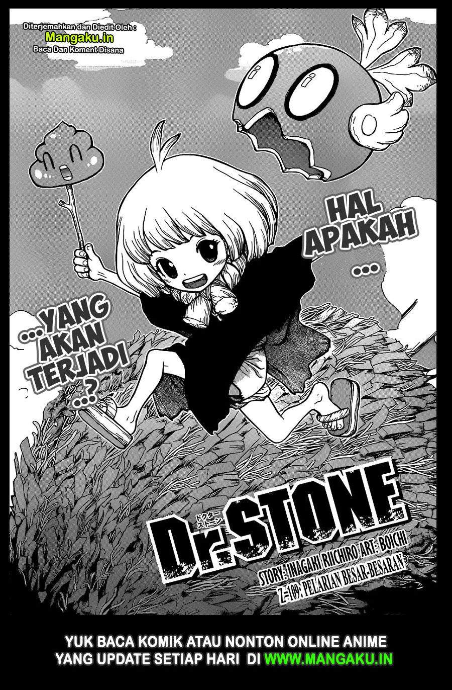 Dr. Stone Chapter 109 Bahasa Indonesia