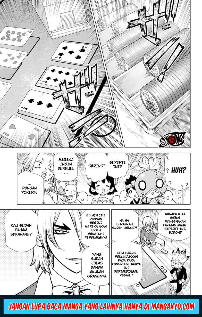 Dr. Stone Chapter 143 Bahasa Indonesia