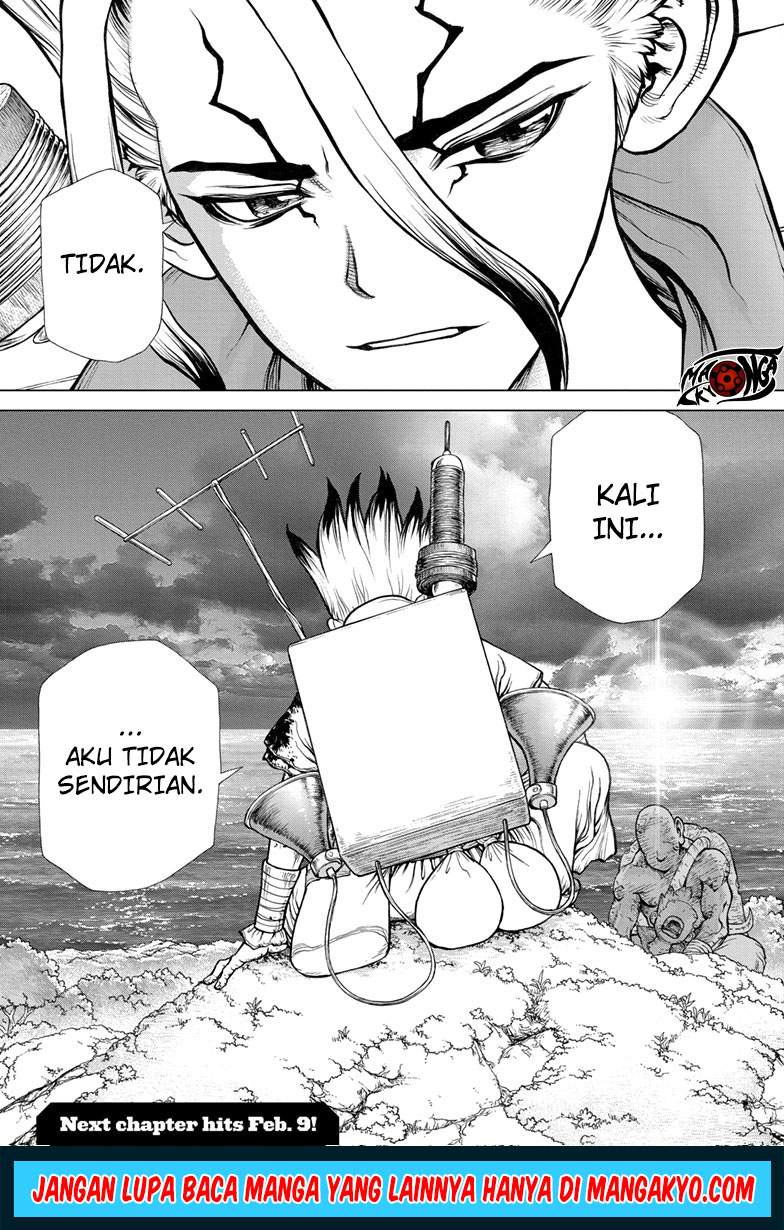 Dr. Stone Chapter 137 Bahasa Indonesia