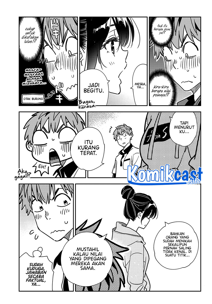 Kanojo, Okarishimasu Chapter 248 Bahasa Indonesia