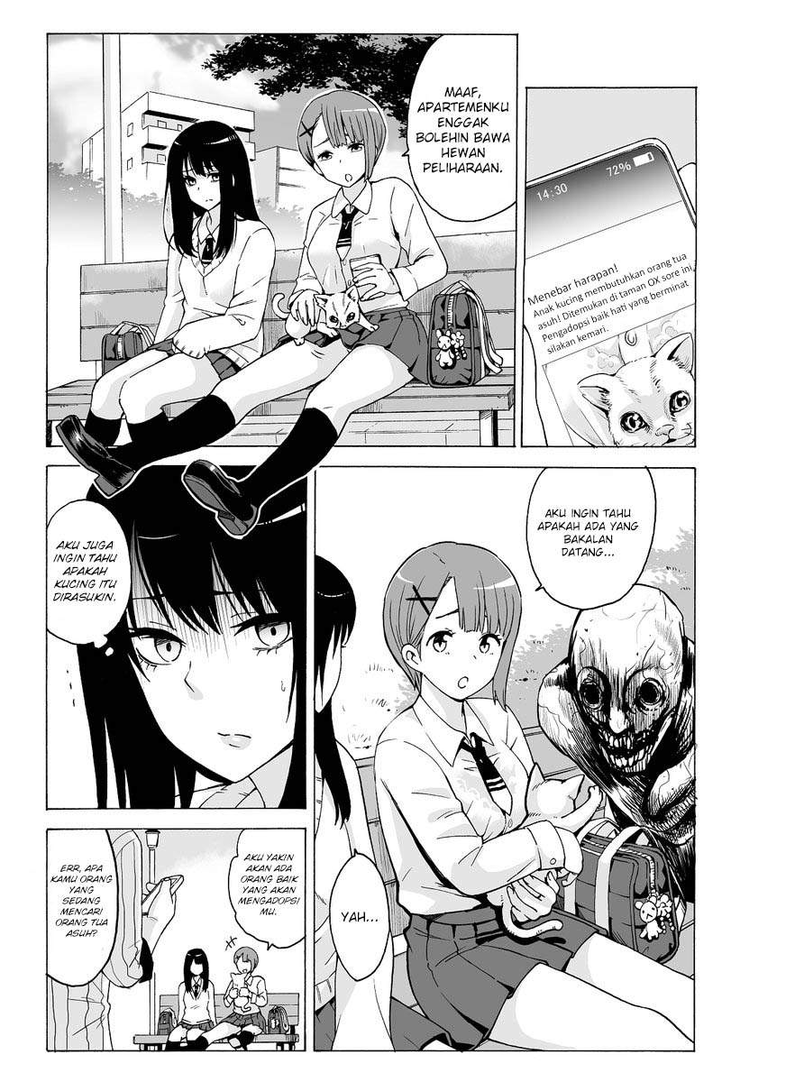 The Girl Who See It (Mieruko-chan) Chapter 04.5 Bahasa Indonesia