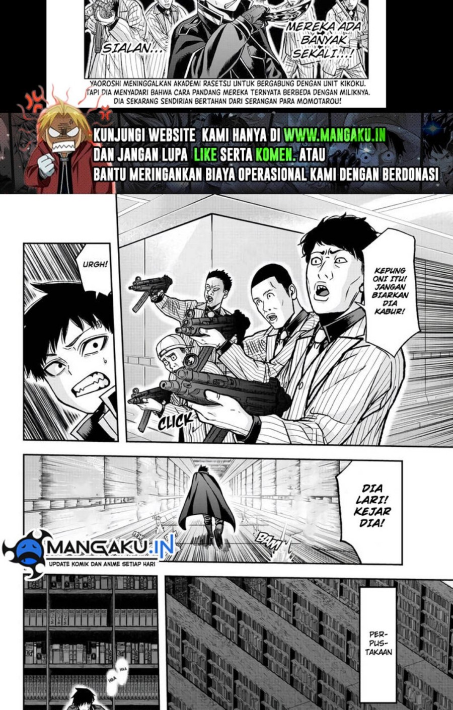 Tougen Anki Chapter 106 Bahasa Indonesia