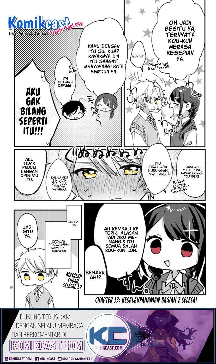 Kokoro Irozuku Koi ga Shitai Chapter 13 Bahasa Indonesia