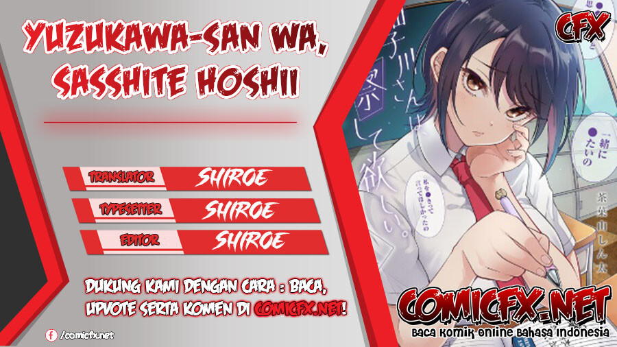 Yuzukawa-san wa, Sasshite Hoshii. Chapter 02 Bahasa Indonesia