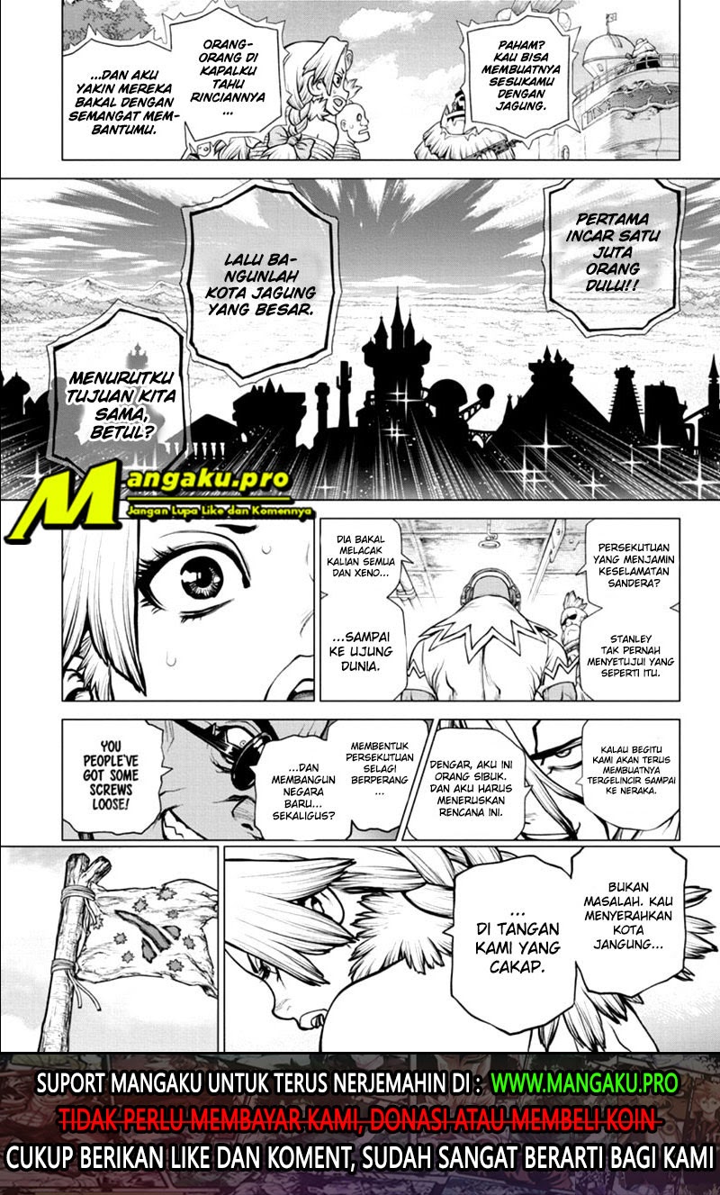 Dr. Stone Chapter 168 Bahasa Indonesia