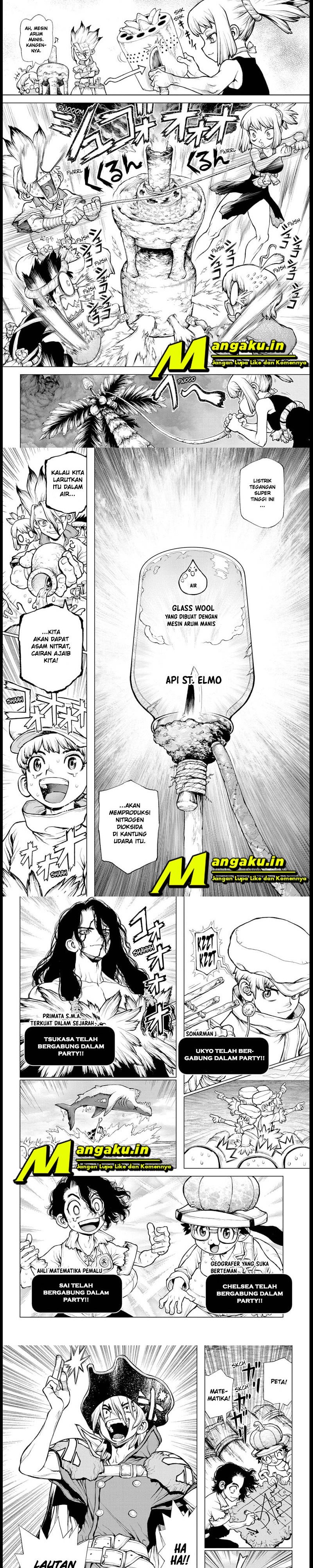 Dr. Stone Chapter 232.3 Bahasa Indonesia