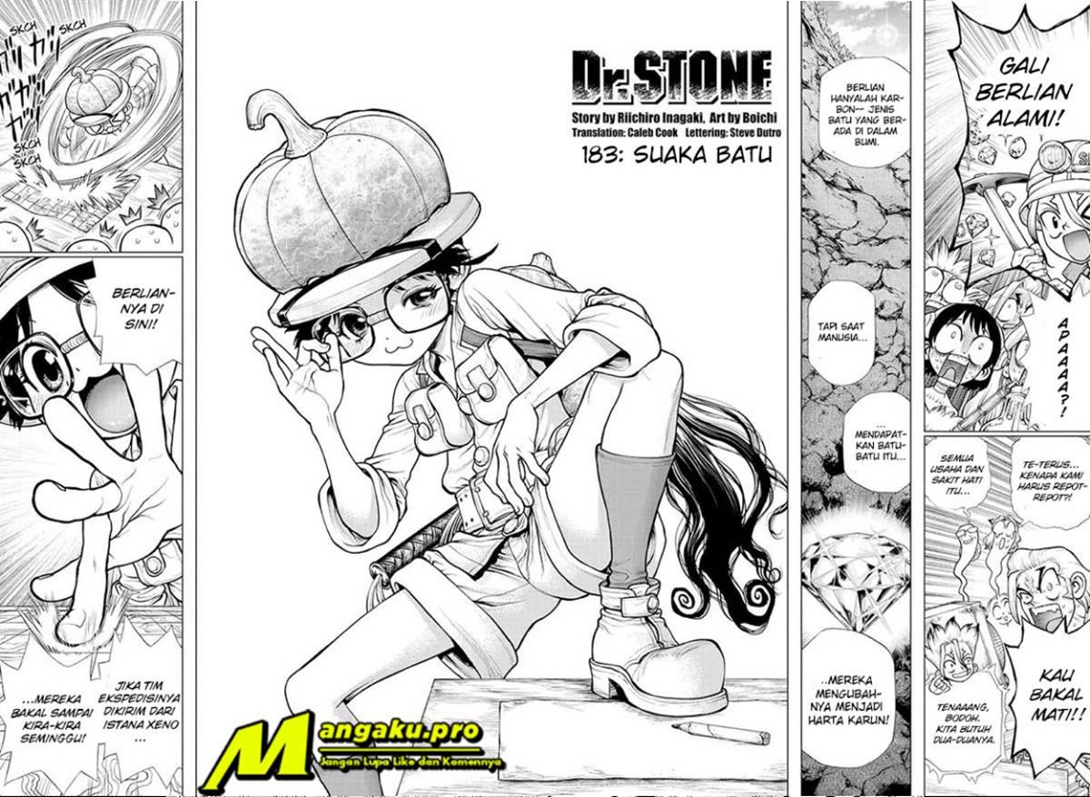 Dr. Stone Chapter 183 Bahasa Indonesia