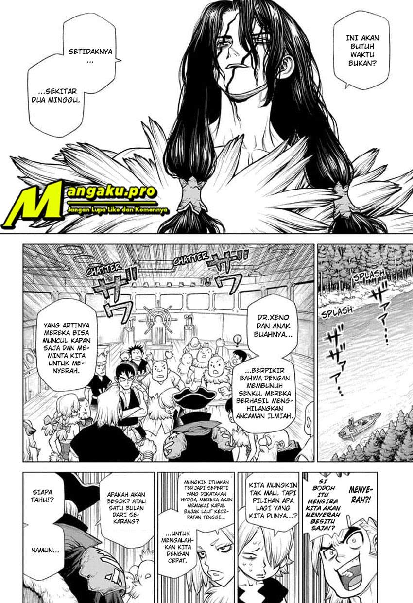 Dr. Stone Chapter 161 Bahasa Indonesia