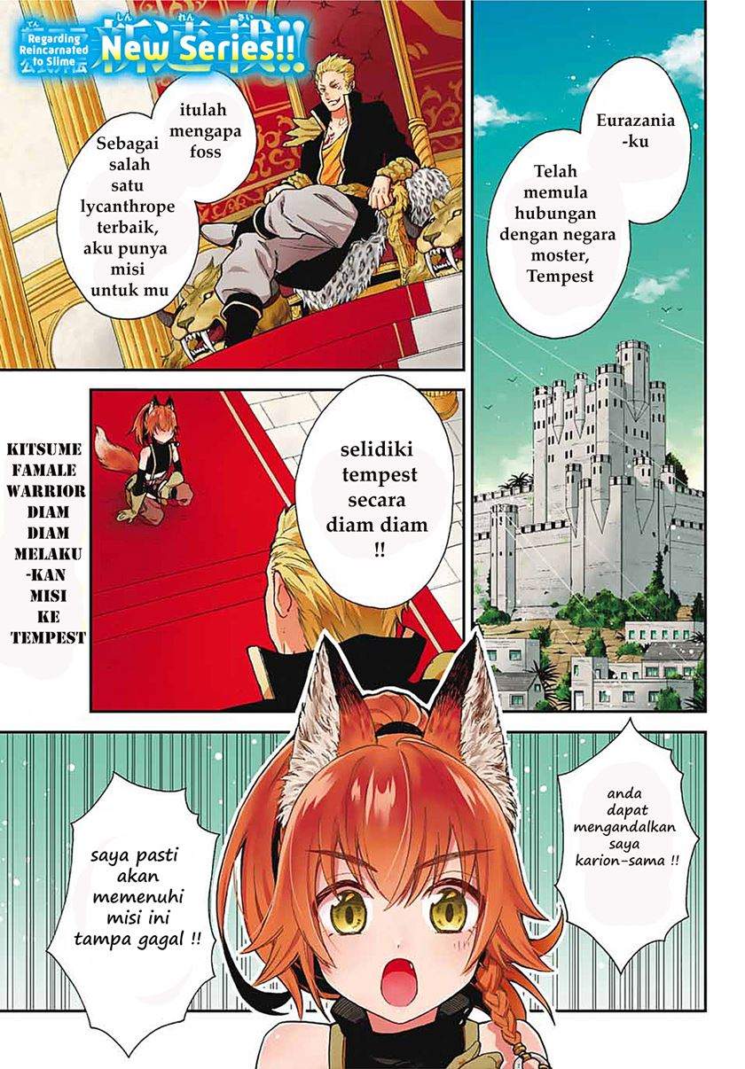 Tensei shitara Slime datta Ken Ibun: Makoku Gurashi no Trinity Chapter 01 Bahasa Indonesia