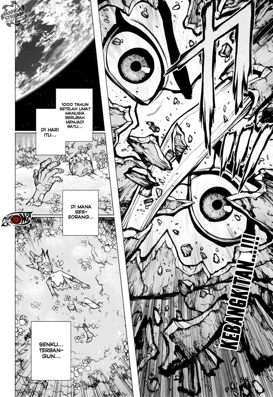 Dr. Stone Chapter 13 Bahasa Indonesia