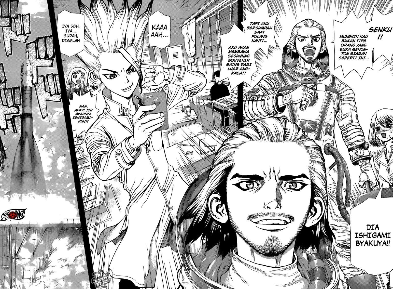 Dr. Stone Chapter 42 Bahasa Indonesia