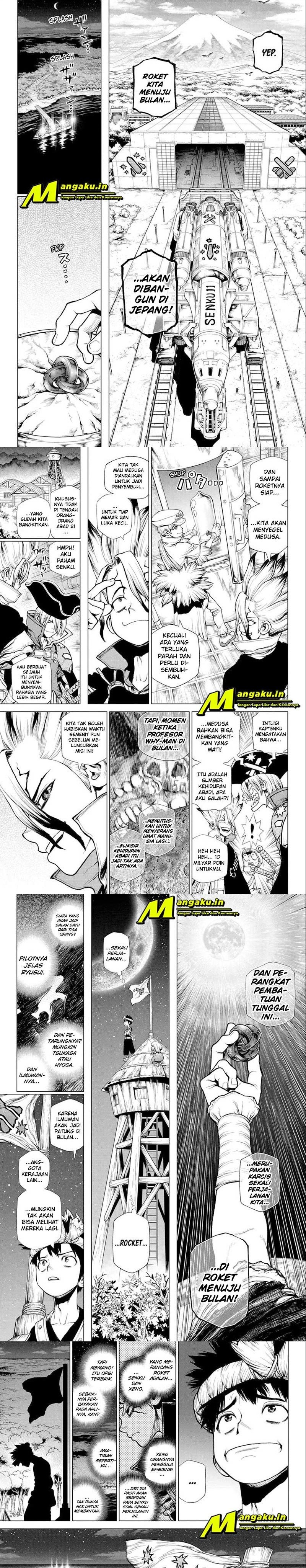 Dr. Stone Chapter 210 Bahasa Indonesia