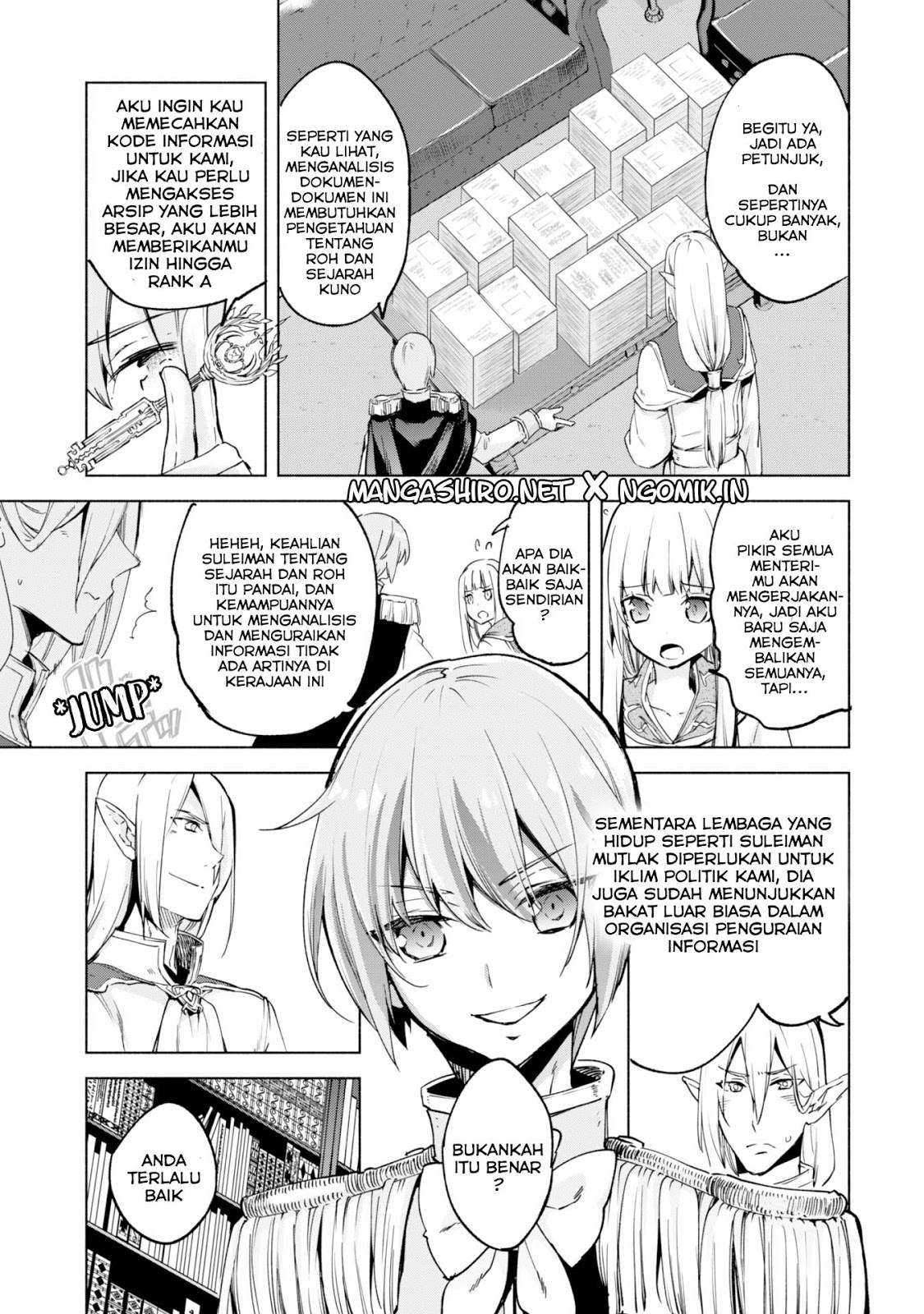 Kenja no Deshi wo Nanoru Kenja The Comic Chapter 24 Bahasa Indonesia