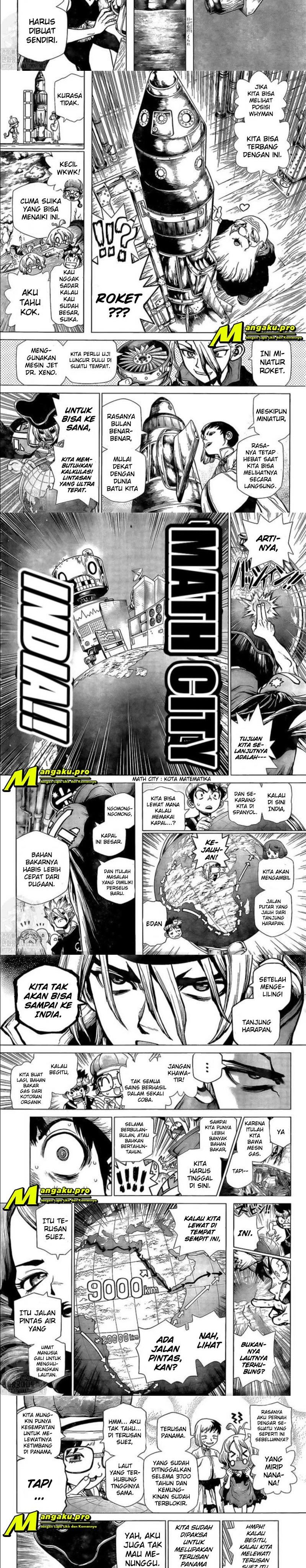 Dr. Stone Chapter 203 Bahasa Indonesia