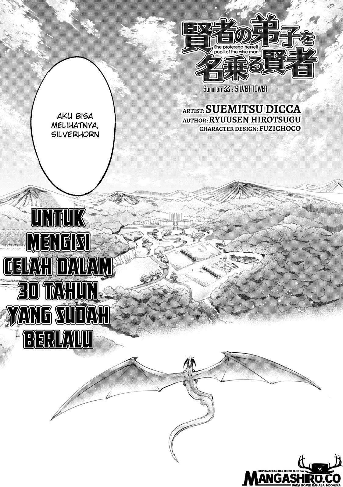 Kenja no Deshi wo Nanoru Kenja The Comic Chapter 33 Bahasa Indonesia