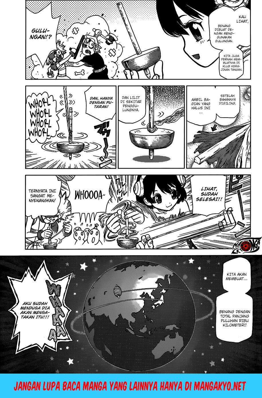 Dr. Stone Chapter 87 Bahasa Indonesia