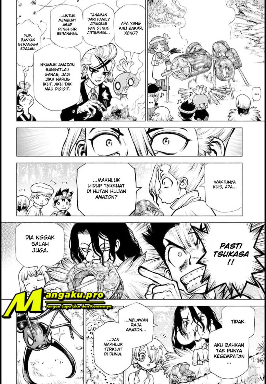 Dr. Stone Chapter 180 Bahasa Indonesia