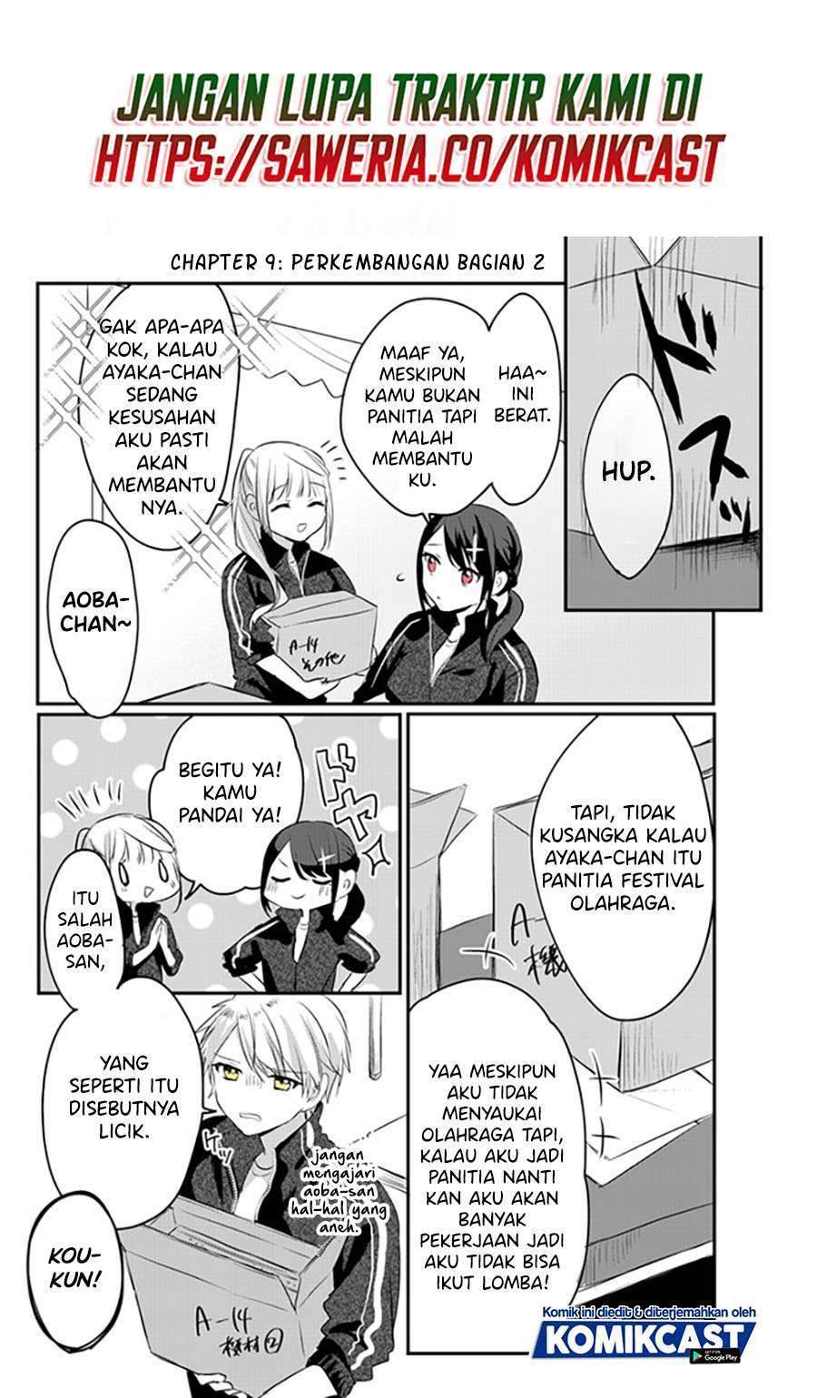 Kokoro Irozuku Koi ga Shitai Chapter 09 Bahasa Indonesia