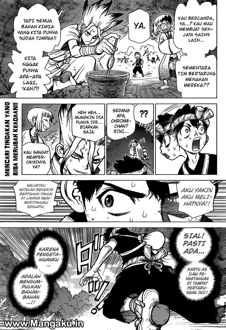 Dr. Stone Chapter 77 Bahasa Indonesia