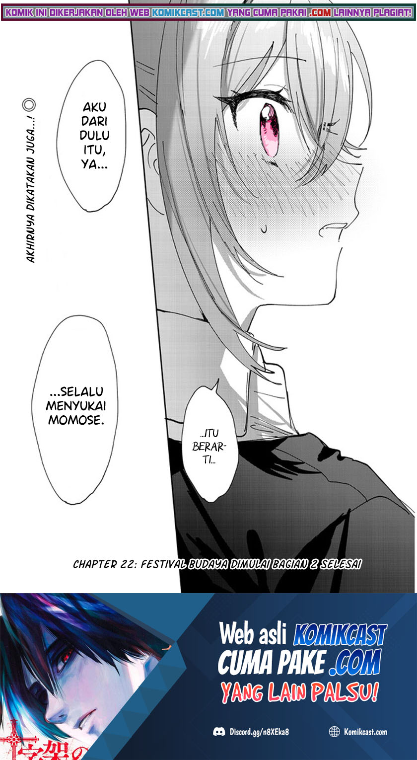 Kokoro Irozuku Koi ga Shitai Chapter 22 Bahasa Indonesia