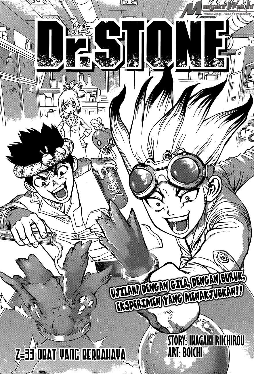 Dr. Stone Chapter 33 Bahasa Indonesia